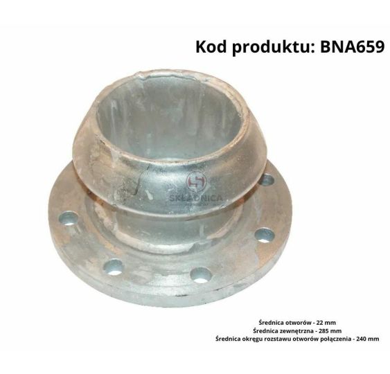 PERROT 6"  ZŁĄCZE  MĘSKIE  -  KOŁNIERZ [BNA659]