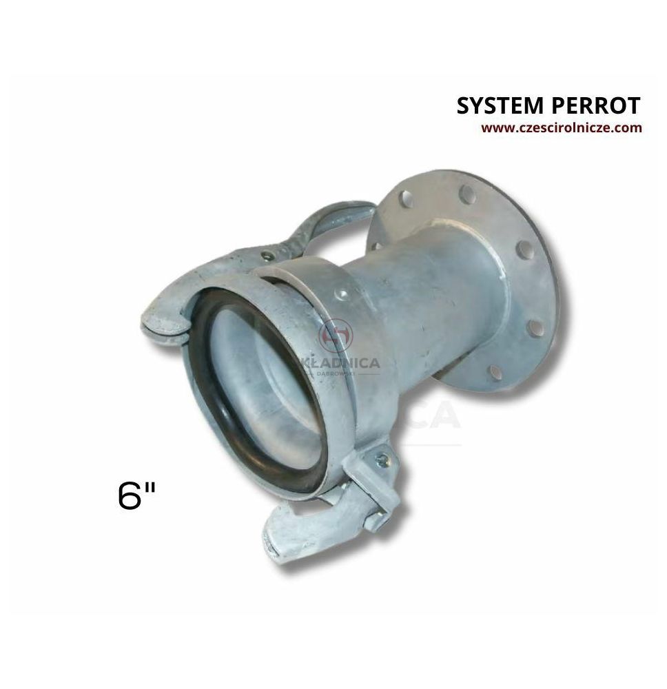 PERROT 6"  ZŁĄCZE ŻEŃSKIE - KOŁNIERZ [BNA661]