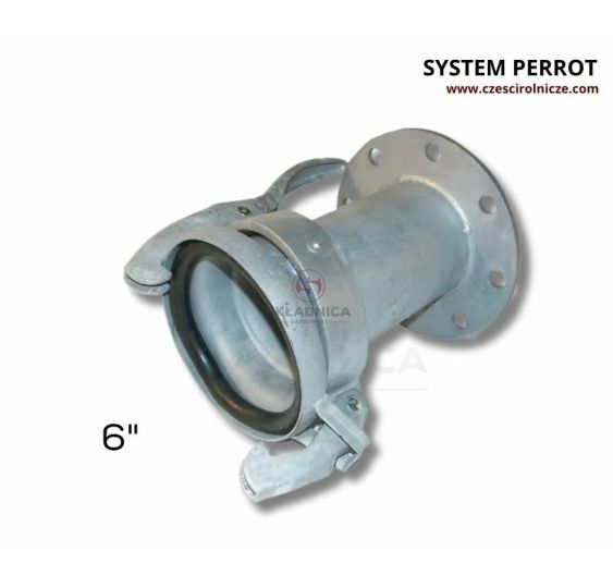 PERROT 6"  ZŁĄCZE ŻEŃSKIE - KOŁNIERZ [BNA661]