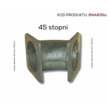 KOLANKO 45°  - KOŁNIERZ 8" - KO [BNA835A]
