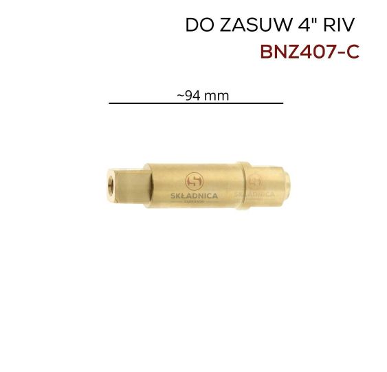 TRZPIEŃ RIV "4" Z DZWIGNIĄ RĘCZNĄ [BNZ407-C]
