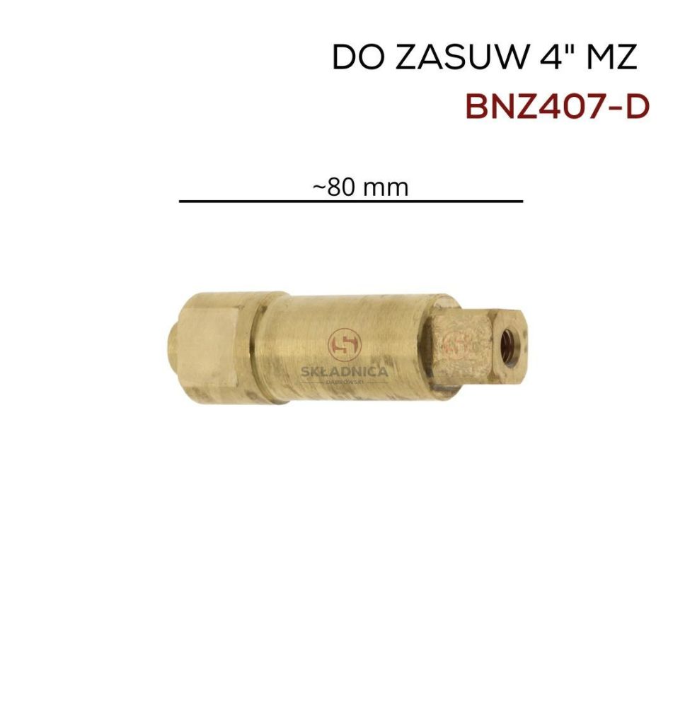 TRZPIEŃ MZ "4" Z DZWIGNIĄ RĘCZNĄ [BNZ407-D]