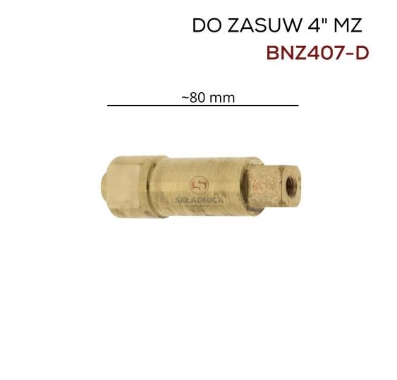 TRZPIEŃ MZ "4" Z DZWIGNIĄ RĘCZNĄ [BNZ407-D]