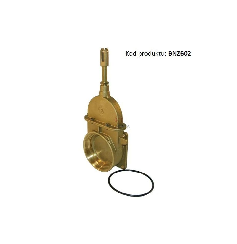 ZASUWA MOSIĘŻNA HYD. 6"  GWINT M165 / PŁ [BNZ602]