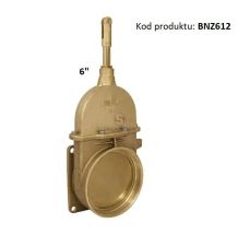 ZASUWA MOSIĘŻNA HYD. 6"  GWINT M165 / PŁ [BNZ612]