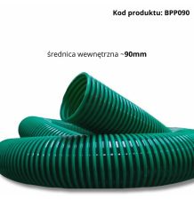 WĄŻ SSAWNO - TŁOCZNY  90 MM  BECZKOWÓZ [BPP090]