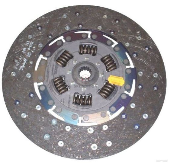 TARCZA SPRZĘGŁA  Z-15 22*25 320  NASYP [CAA160]