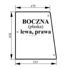 SZYBA BOCZNA [CCK132]