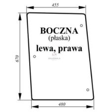 SZYBA BOCZNA [CCK136]