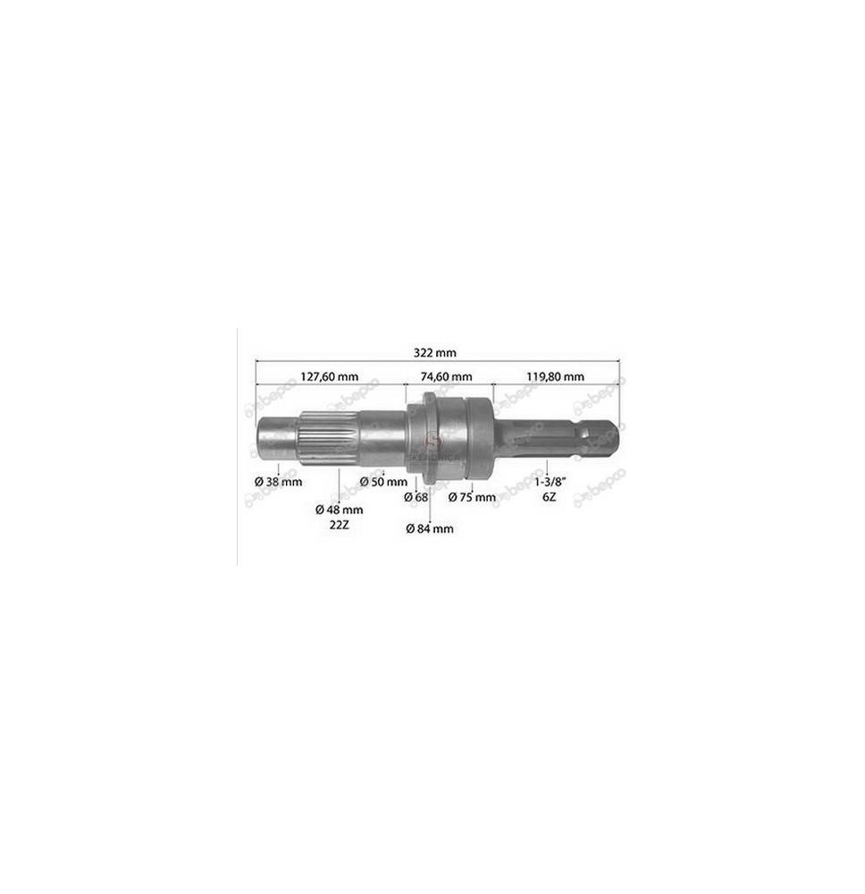 WAŁEK WOM Z-6 1-3/8" [CCN655-Z6MF]
