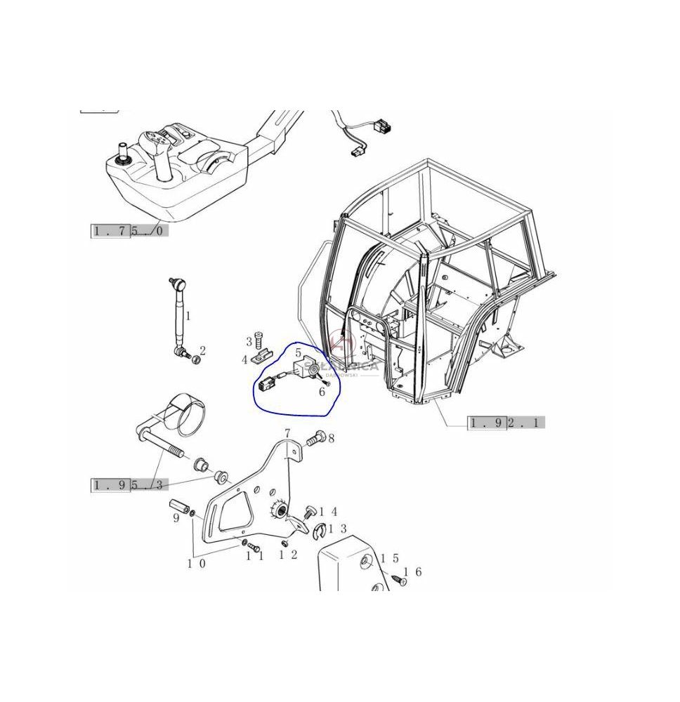 POTENCJOMETR GAZU CNH                    [CCN803]