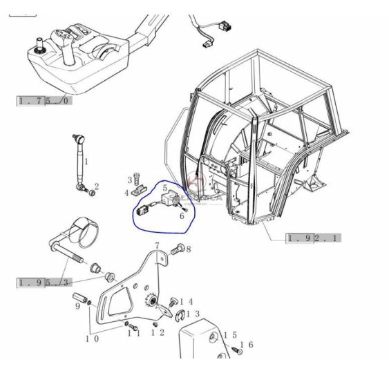 POTENCJOMETR GAZU CNH                    [CCN803]