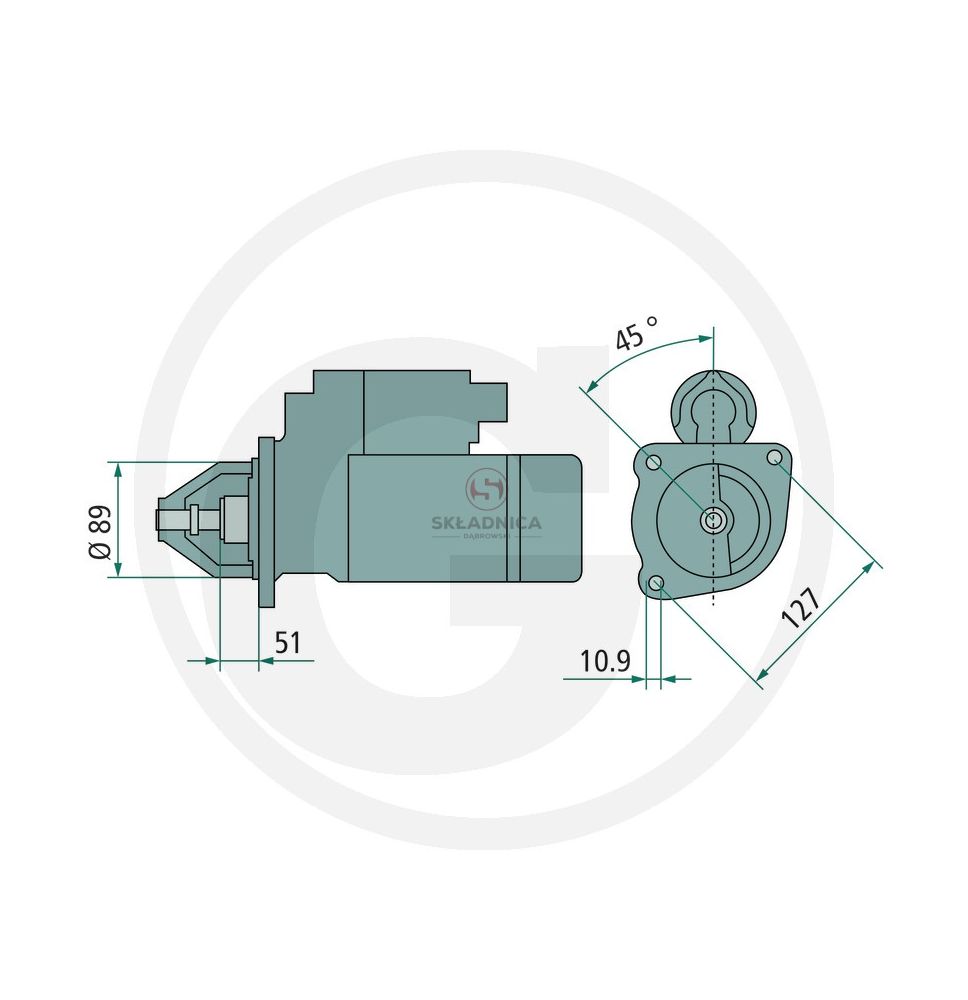 ROZRUSZNIK SM2549 [CCS662-E]