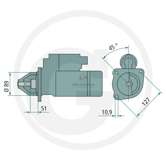 ROZRUSZNIK SM2549 [CCS662-E]