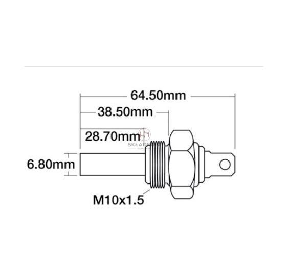 CZUJNIK TEMP. WODY  M10*1,5  DEUTZ   Z O [CDS621]