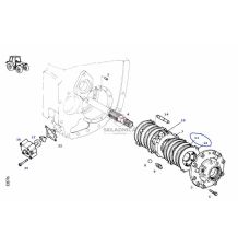 ZESTAW TARCZ HAMULCOWYCH 6+6 [CFD125]