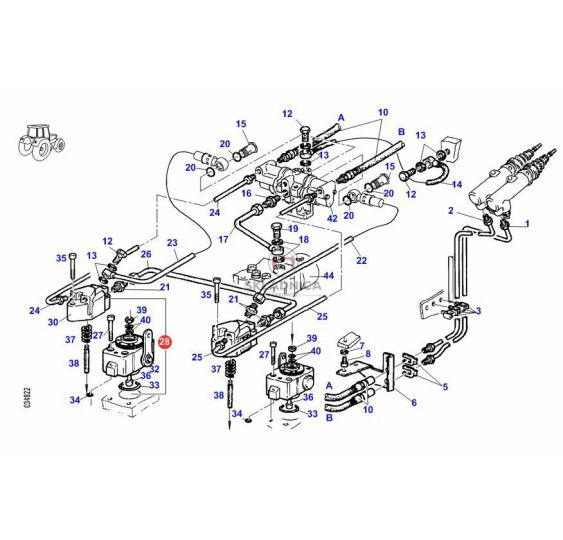 ZESTAW NAPRAWCZY CYL. HAM [CFD322]