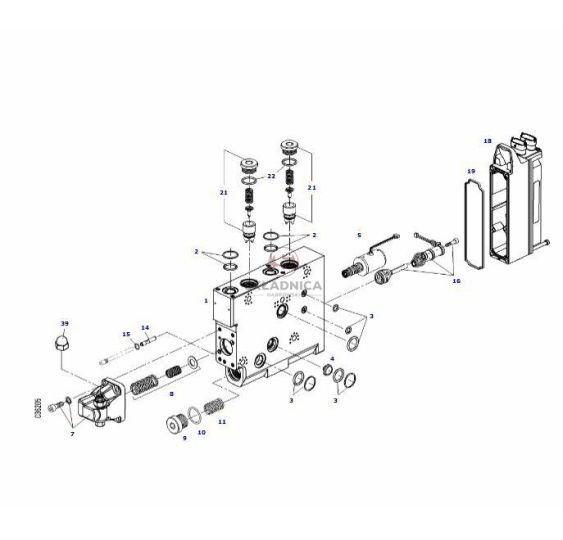 SEKCJA HYDRAULICZNA [CFH340]