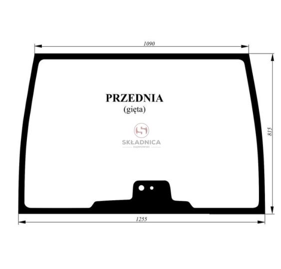 SZYBA PRZEDNAI FENDT [CFK120]