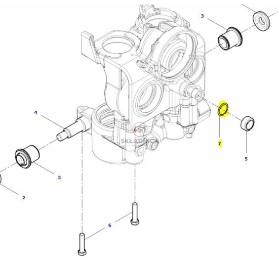 ORING  30.0 * 5.0 FPM [CFV017-AGCO]