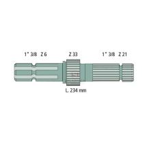 WAŁEK WOM  Z-6 1-3/8"  + Z-21 [CJN620]