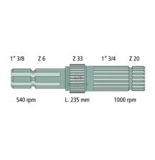 WAŁEK WOM  Z-6 1-3/8" + Z-20 [CJN620-Z20]