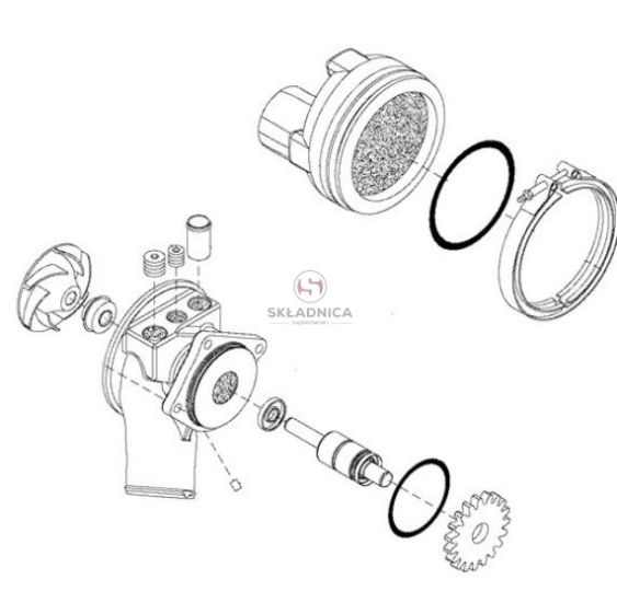 POMPA WODY JD [CJS510]