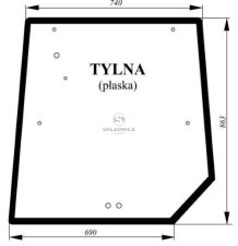 SZYBA TYLNA MF 8470 [CMK103]