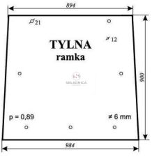 SZYBA TYLNA [CMK119]