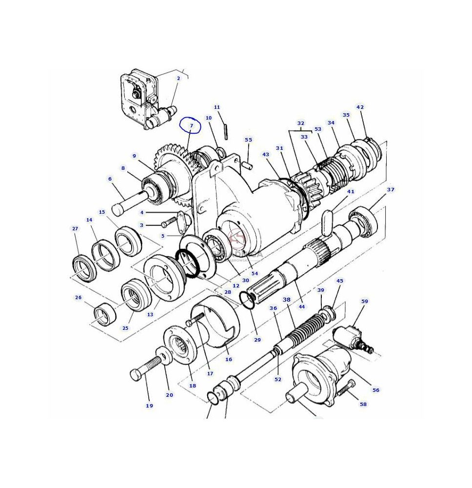KOŁO ZĘBATE Z-33 [CMN076]