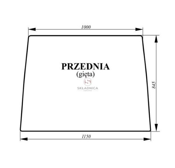 SZYBA PRZEDNIA [CNK107]