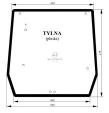 SZYBA TYLNA [CNK110]