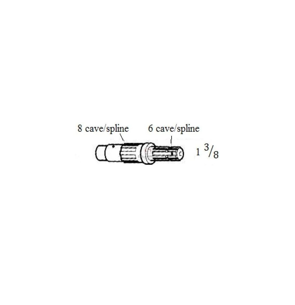 XXXXXXWAŁEK WOM 1-3/8" Z-6  L-300 [CNN610]