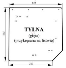 RENAULT SZYBA TYLNA [CRK100]