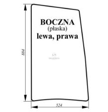SZYBA BOCZNA LEWA/PRAWA [CRK115]