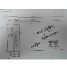 PRZESUWKA SYNCHRONIZATORA Z-32 [CRN124]