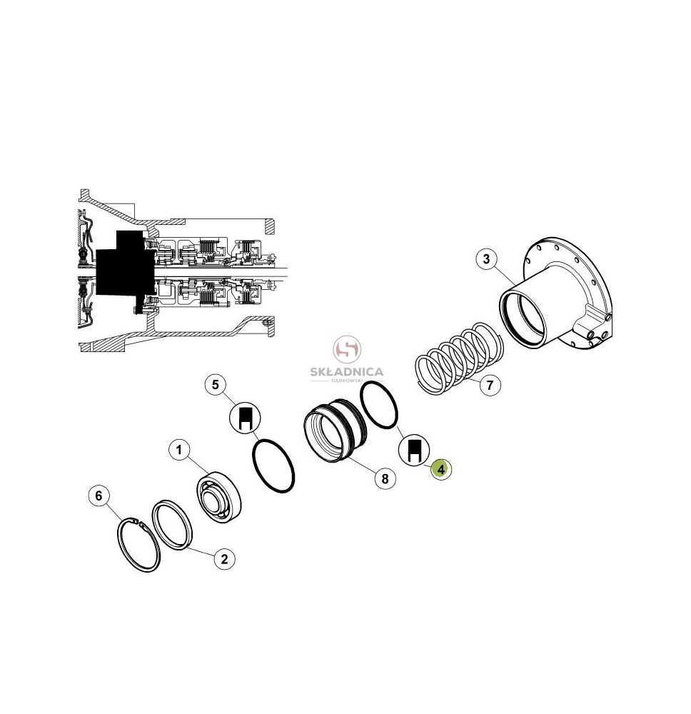 ORING   98.00 * 3.50 KWADRAT [CRP301]