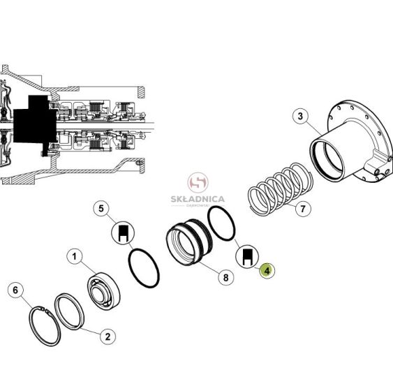 ORING   98.00 * 3.50 KWADRAT [CRP301]