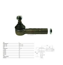PRZEGUB KULOWY 24/26  L-160  M22*1.5W [CWB003-1]