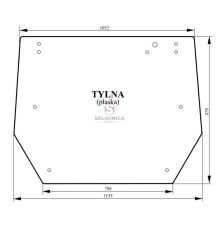 SZYBA TYLNA [CWK111]