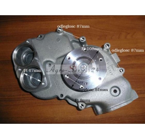 POMPA WODY MERCEDES  OM401 402 , 403,  4 [CXA501]