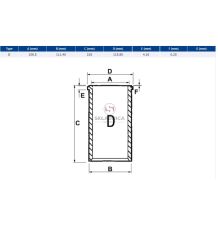 TULEJA CYLINDRA MAN [CXB060-KS]