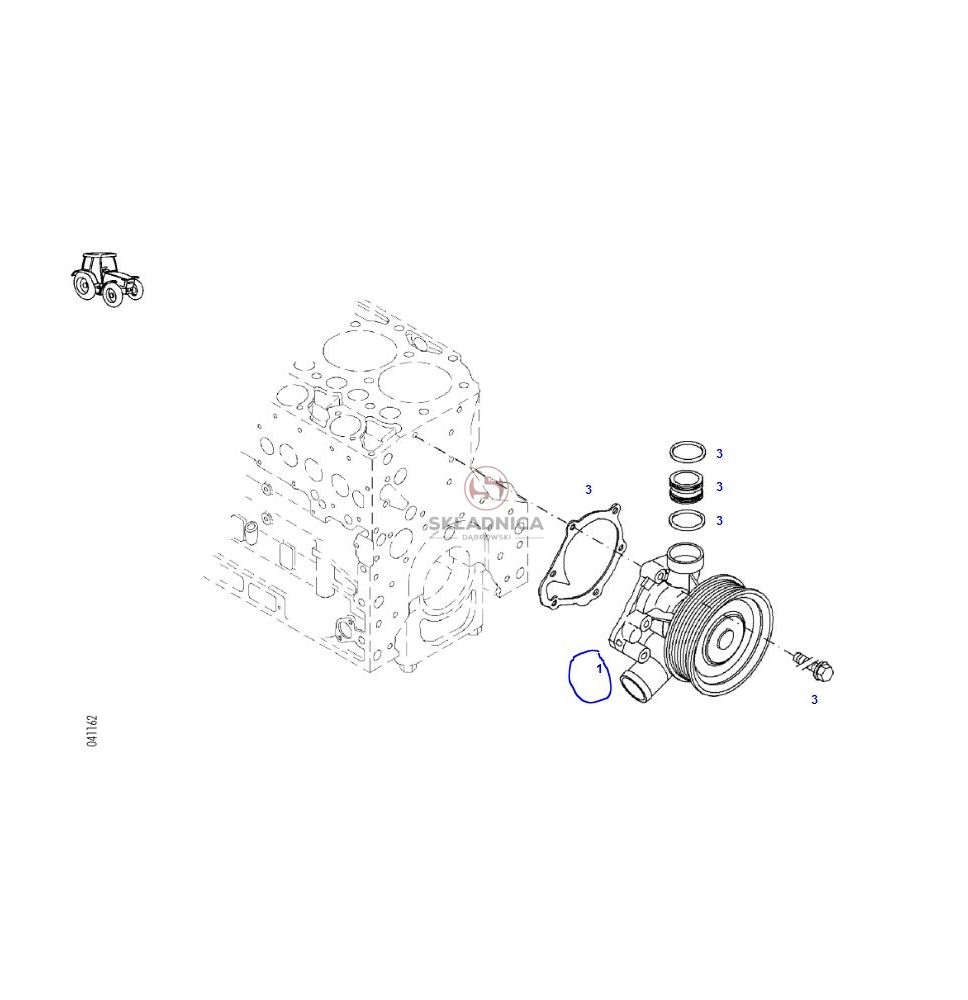 POMPA WODY [CXD500]