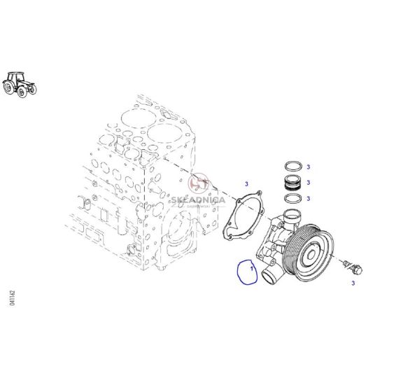 POMPA WODY [CXD500]