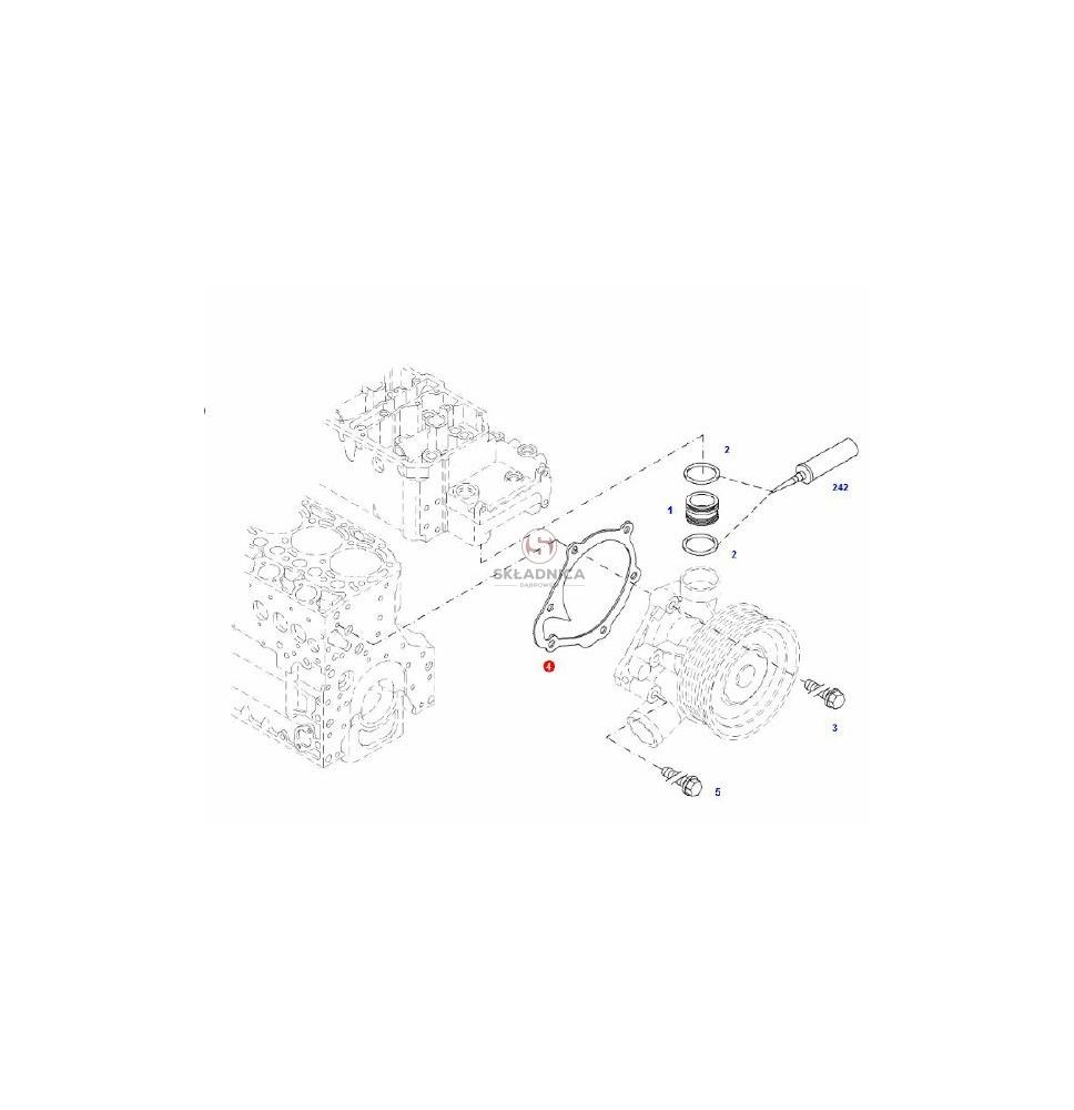 USZCZELKA POMPY WODY [CXD502]