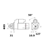 ROZRUSZNIK 24V 4.0 KW [CXD660]