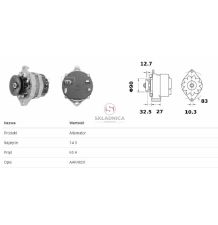 ALTERNATOR MG272 LETRIKA [CXM691-L]
