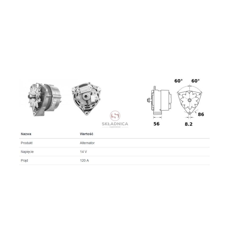 ALTERNATOR AS A0135 [CXM693-A]