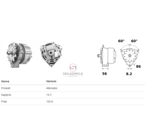 ALTERNATOR AS A0135 [CXM693-A]