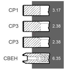 KPL. PIERŚCIENI TŁOK.  98,48   3P [CXP029]